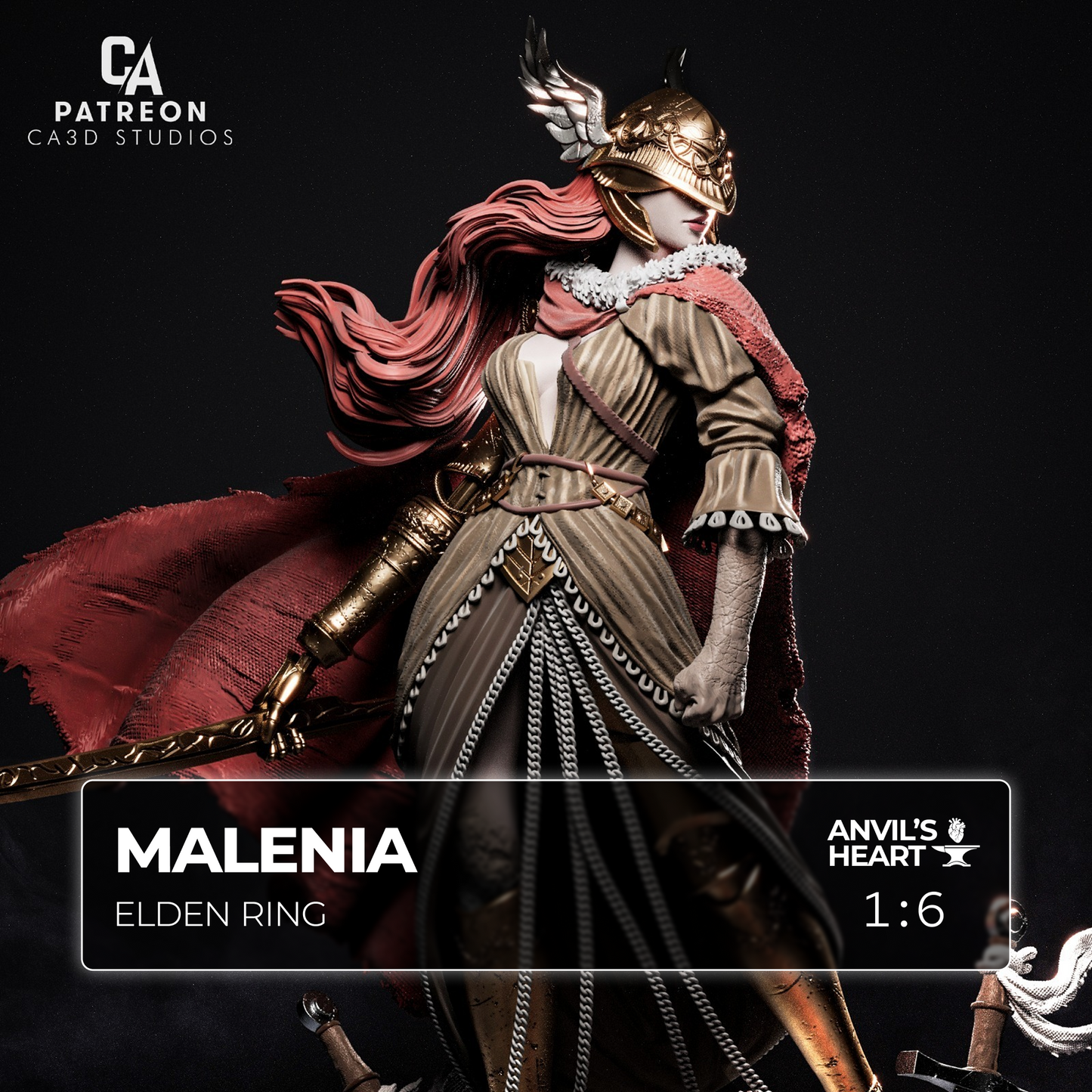 Malenia | Elden Ring | Handcrafted Figure