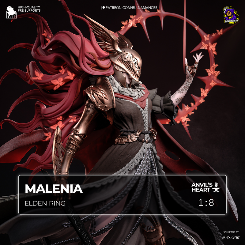 Malenia | Elden Ring | Handcrafted Figure