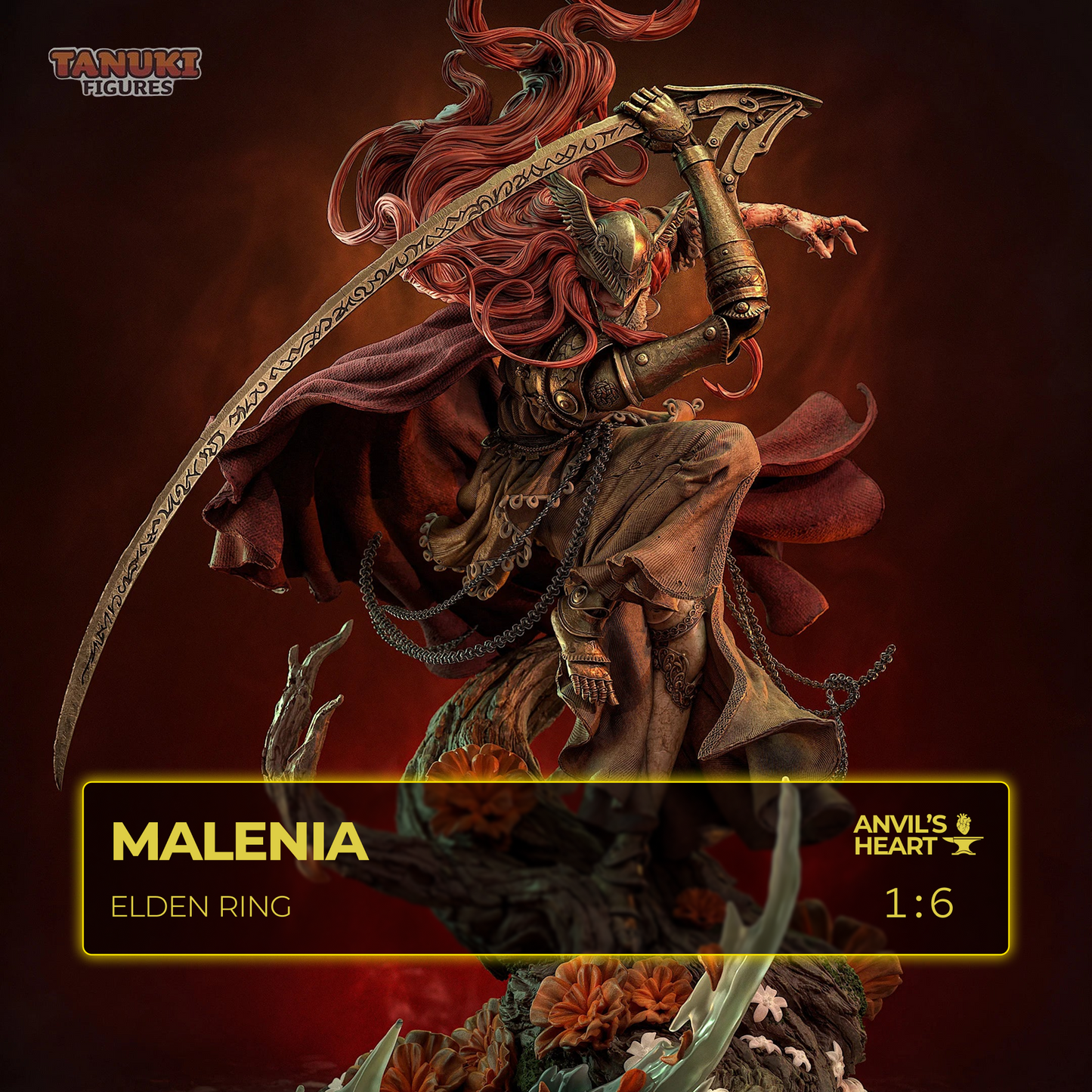Malenia | Elden Ring | Handcrafted Figure