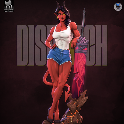Dark Enchantress | Handcrafted Figure