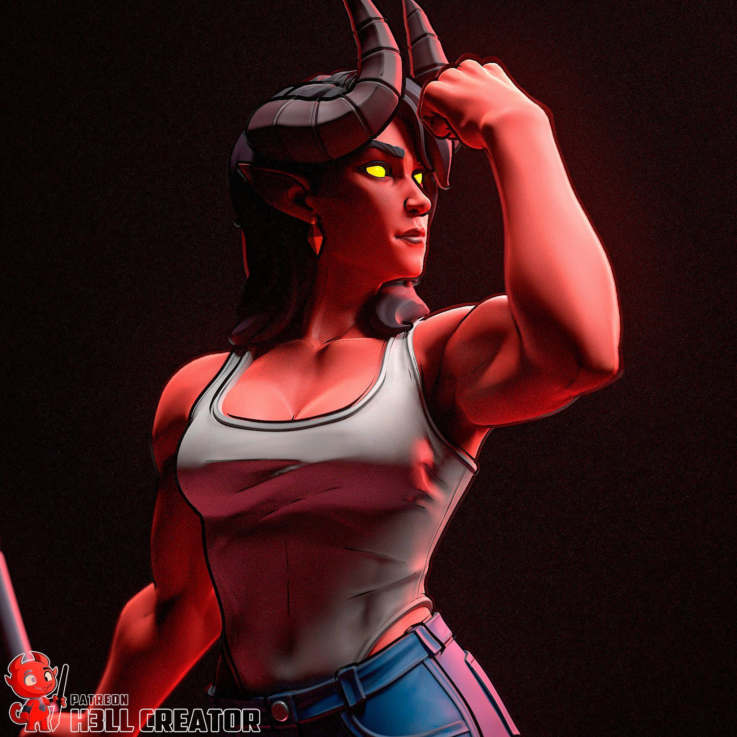 Dark Enchantress | Handcrafted Figure