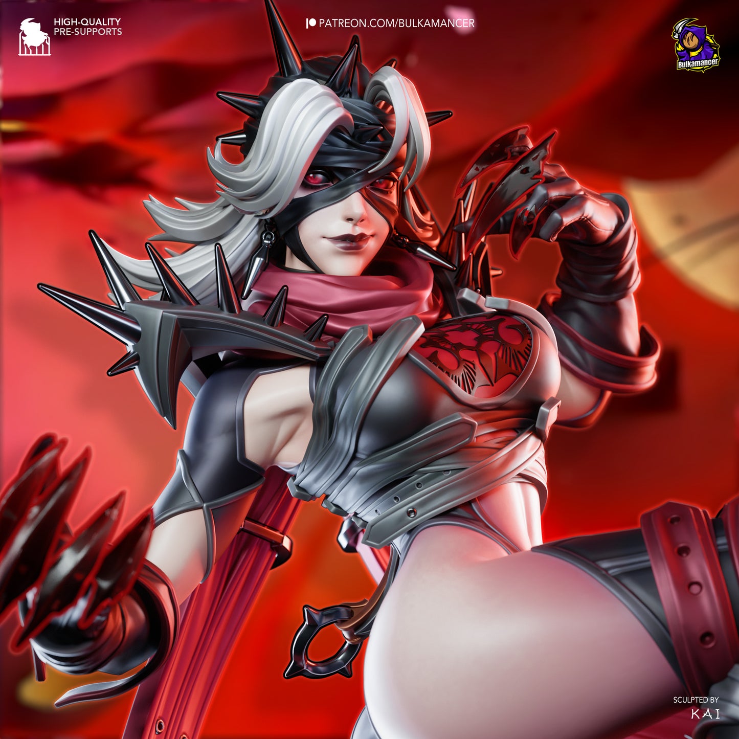 Dark Force Queen | Handcrafted Figure