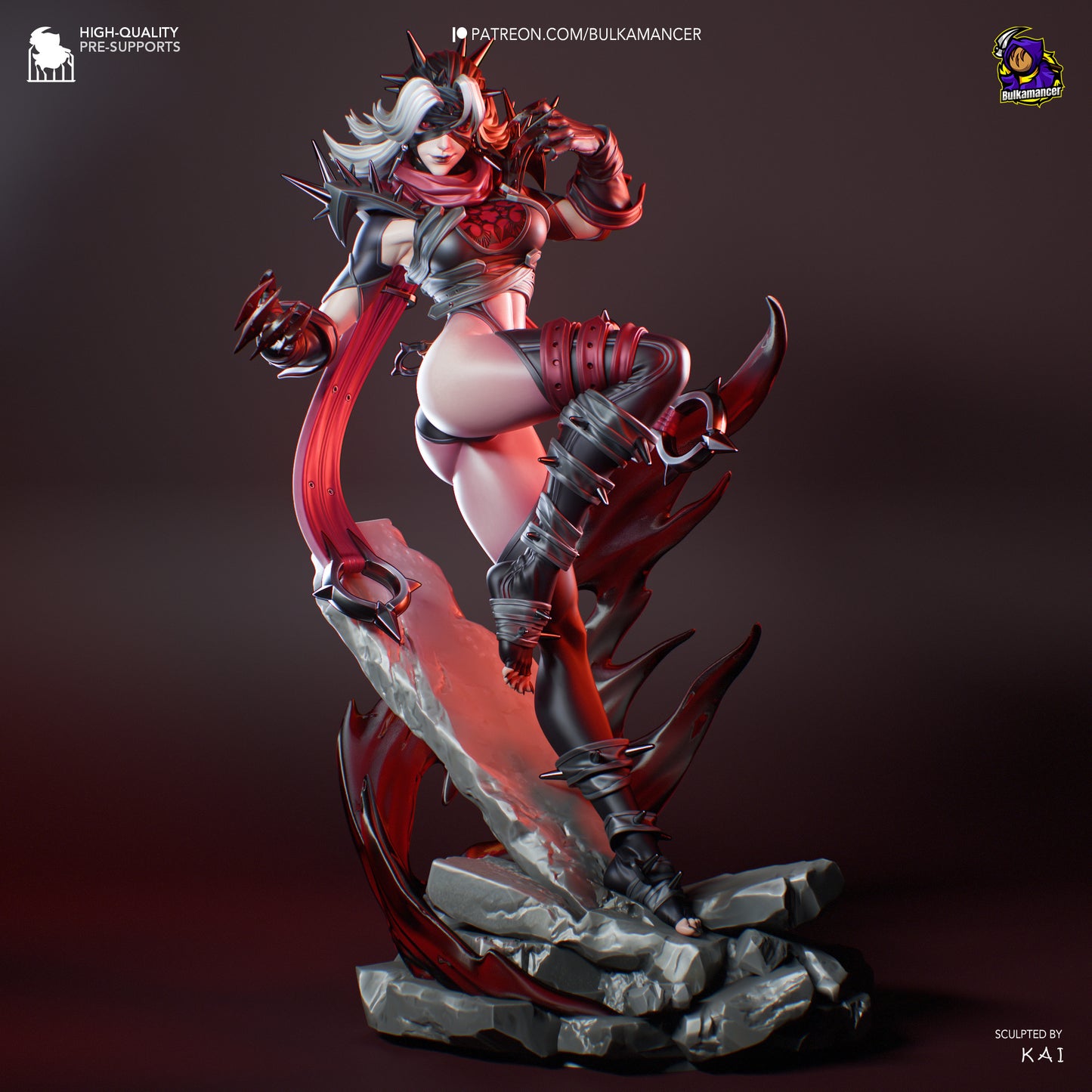 Dark Force Queen | Handcrafted Figure