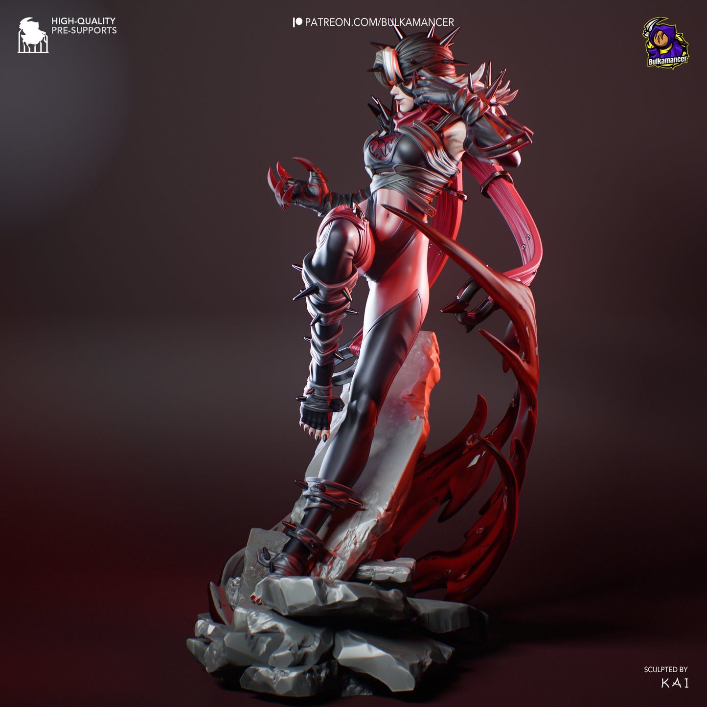Dark Force Queen | Handcrafted Figure