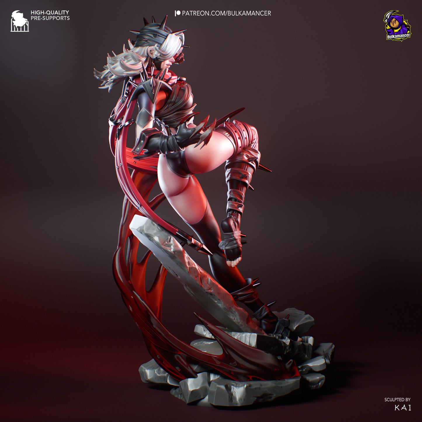 Dark Force Queen | Handcrafted Figure