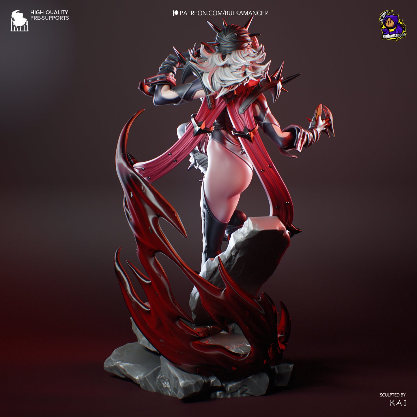 Dark Force Queen | Handcrafted Figure