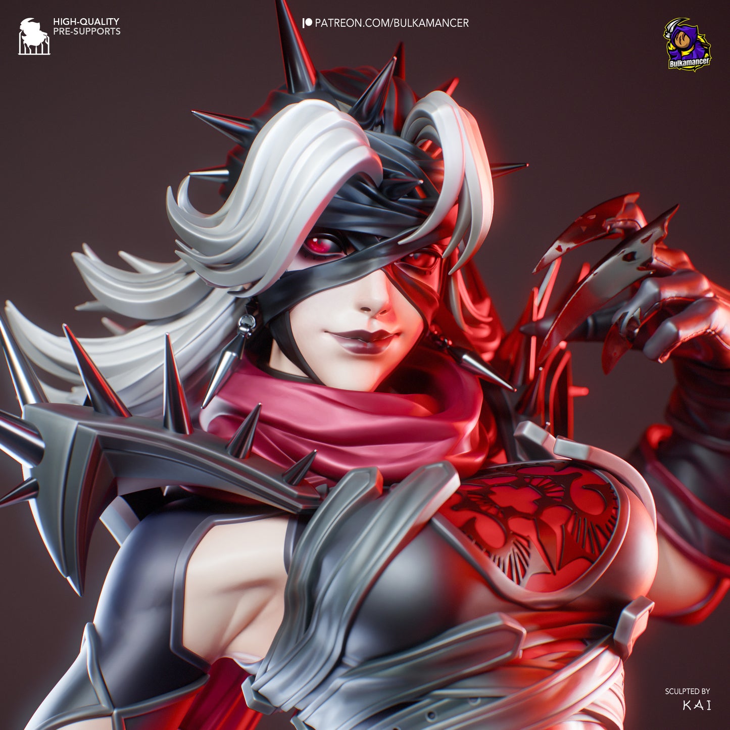 Dark Force Queen | Handcrafted Figure