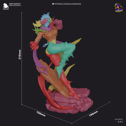 Dark Force Queen | Handcrafted Figure