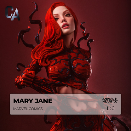 Symbiote Femme Fatale | Handcrafted Figure