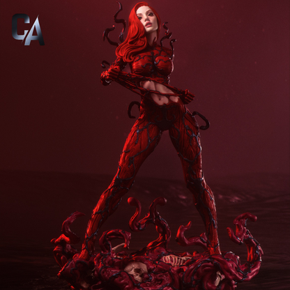 Symbiote Femme Fatale | Handcrafted Figure