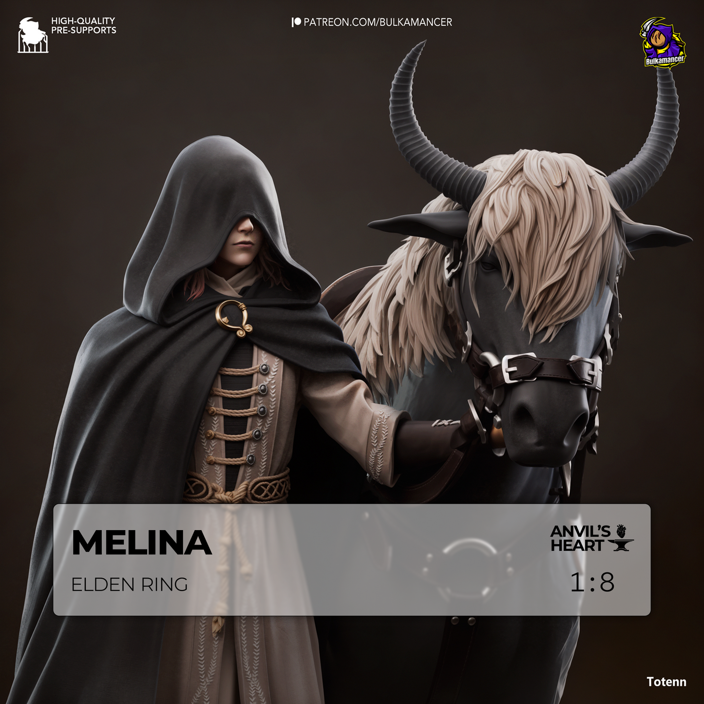 Melina | Elden Ring | Handcrafted Figure