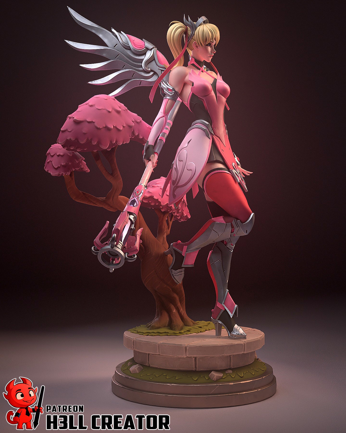 Mercy | Overwatch | Handcrafted Figure