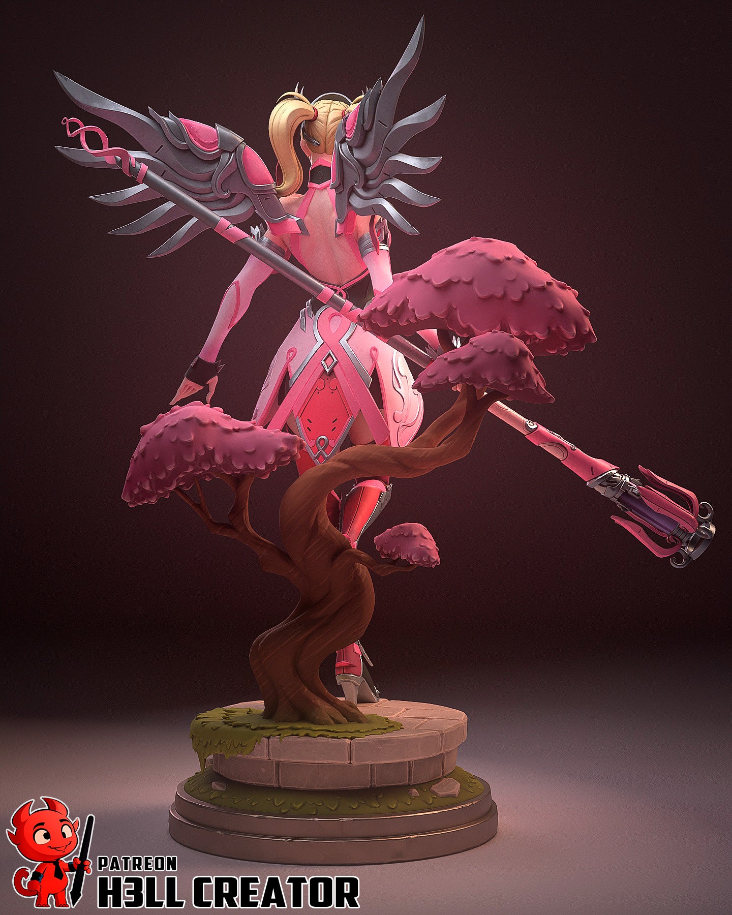 Mercy | Overwatch | Handcrafted Figure
