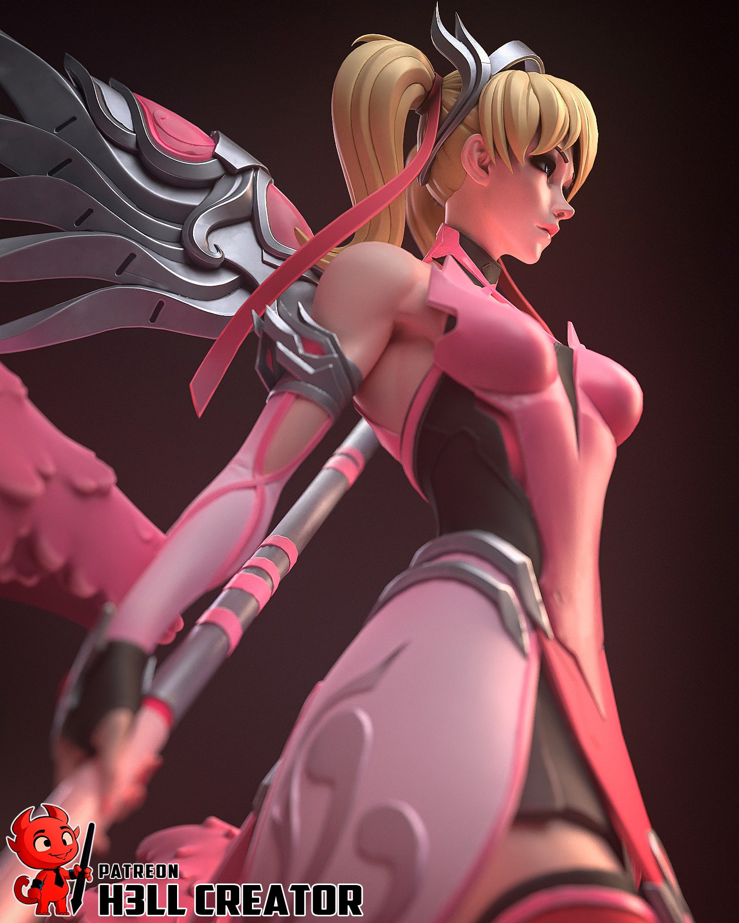Mercy | Overwatch | Handcrafted Figure
