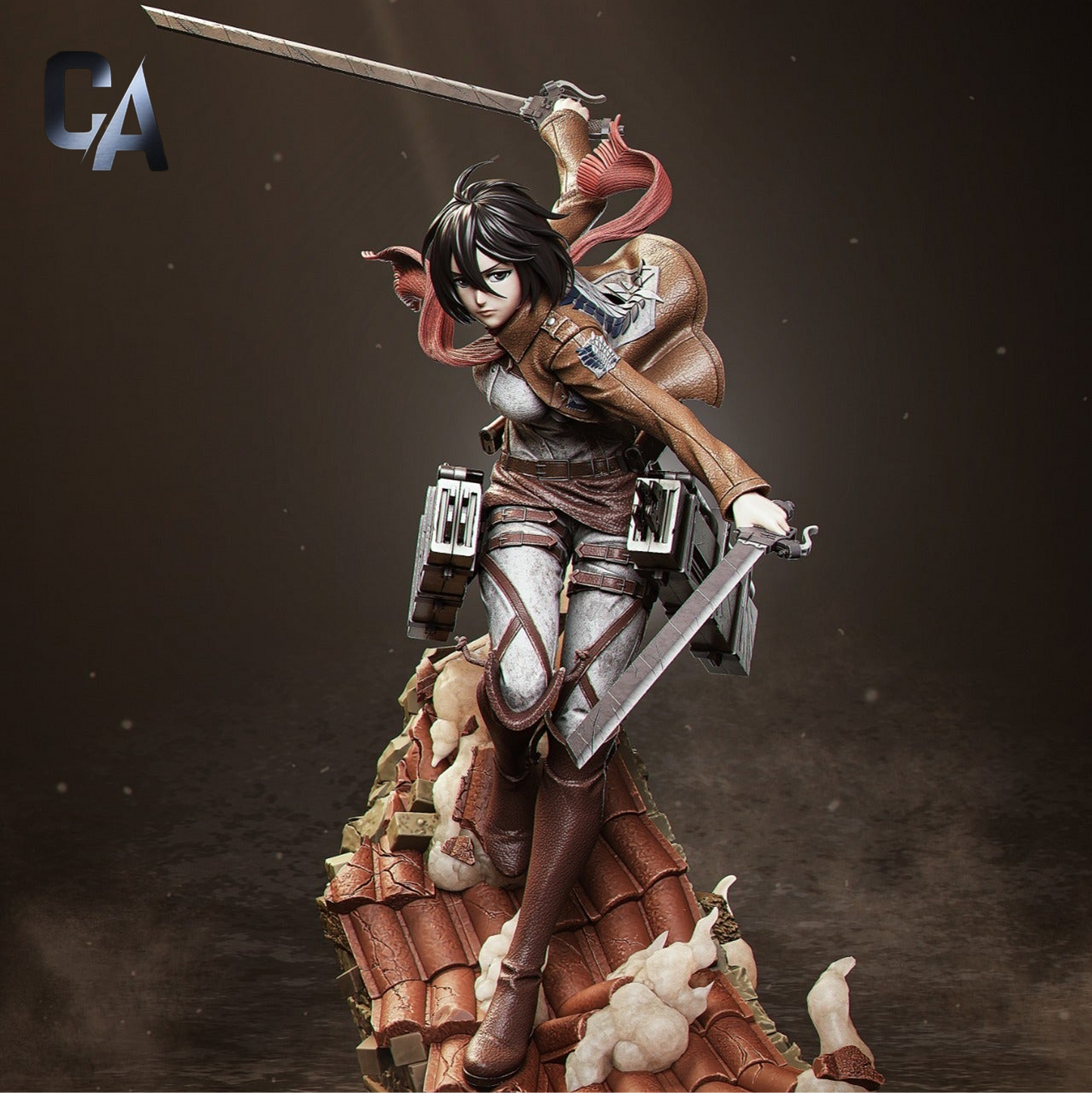 Mikasa | Attack on Titan | Handcrafted Figure