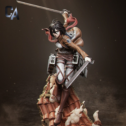 Mikasa | Attack on Titan | Handcrafted Figure