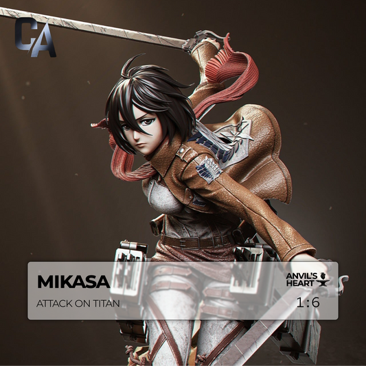 Mikasa | Attack on Titan | Handcrafted Figure