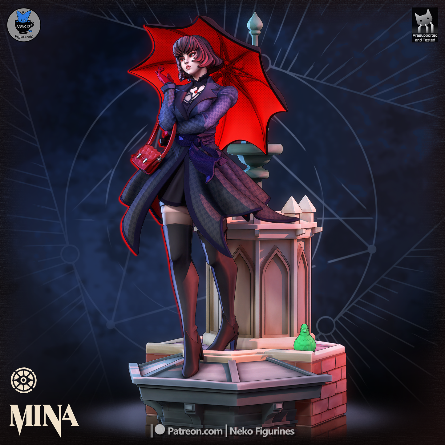 Mina | Deadlock | Handcrafted Figure