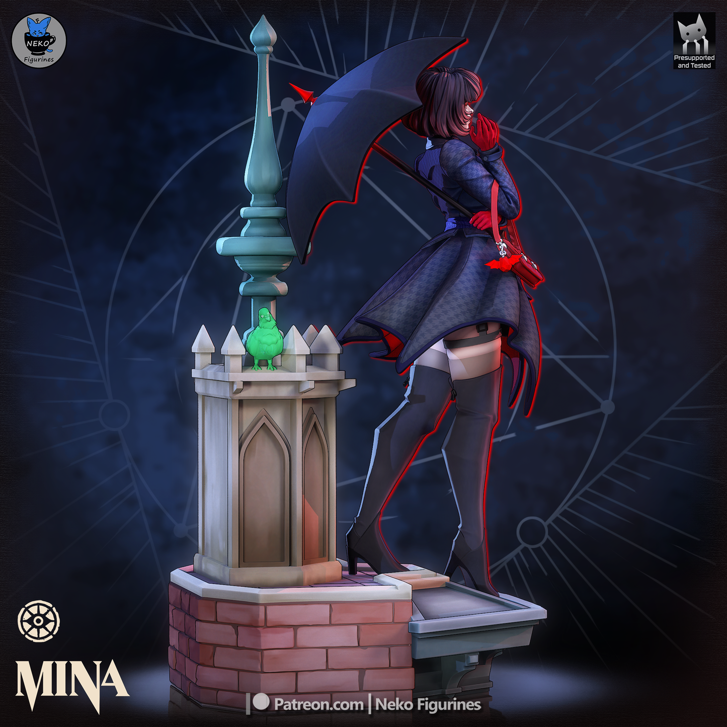 Mina | Deadlock | Handcrafted Figure