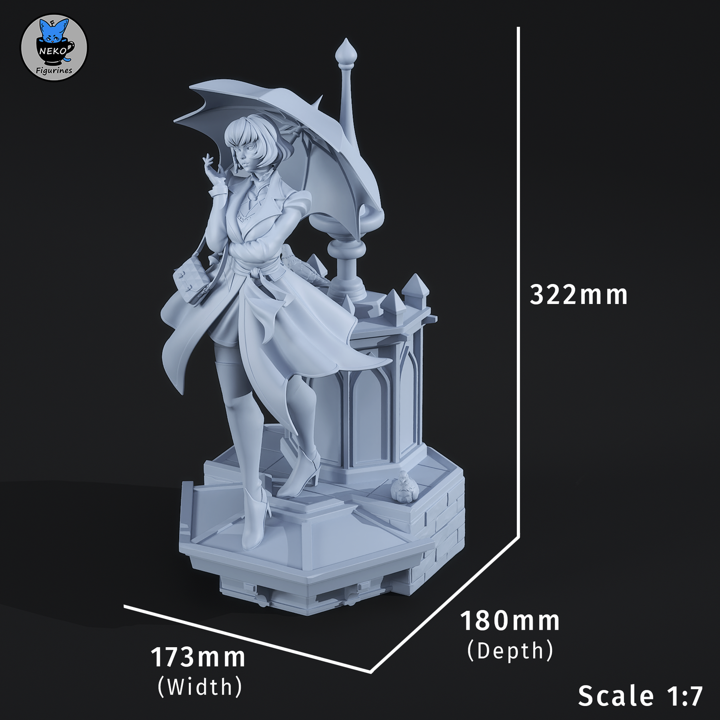 Mina | Deadlock | Handcrafted Figure