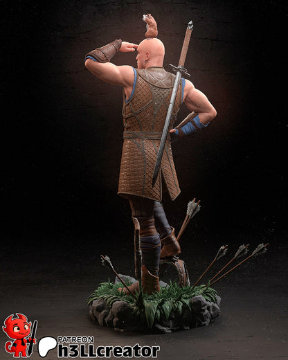 Minsc and Boo | Baldur's Gate 3 | Handcrafted Figure