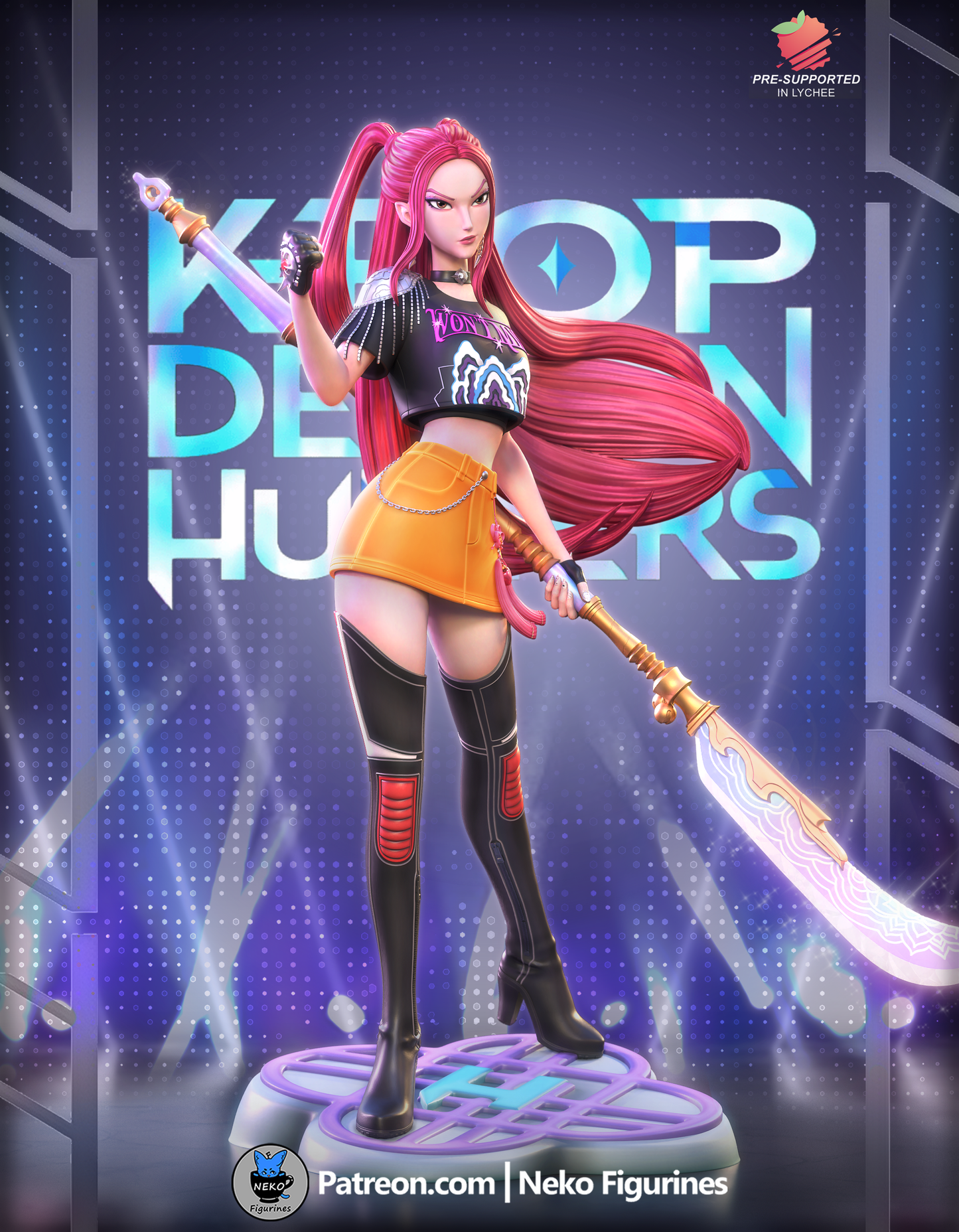 Mira | Kpop Demon Hunters | Handcrafted Figure