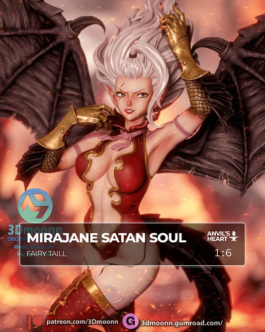 Mirajane Satan Soul | Fairy Taill | Handcrafted Figure