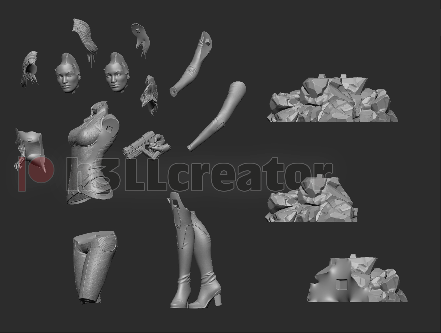 Miranda | Mass Effect | Handcrafted Figure