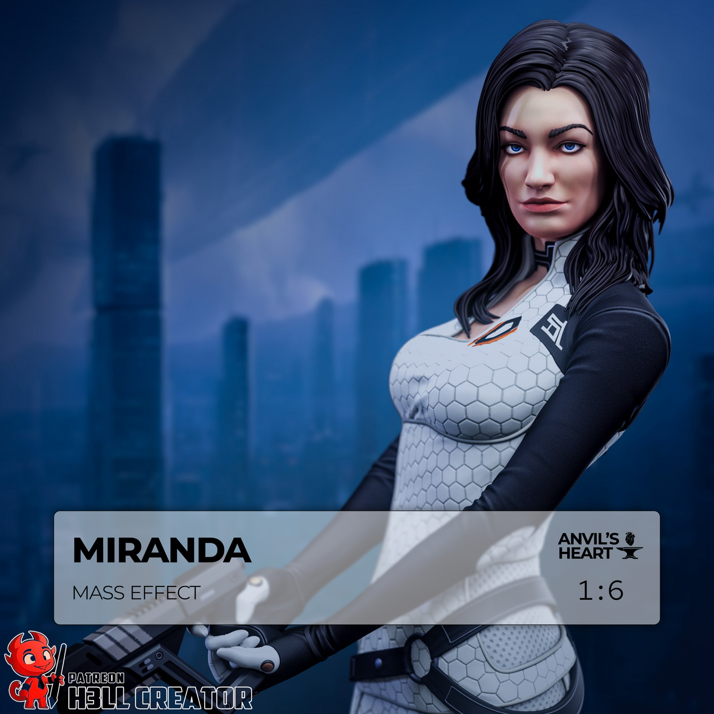 Miranda | Mass Effect | Handcrafted Figure