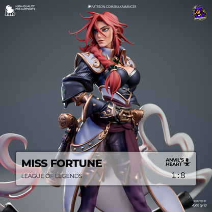 Miss Fortune | League of Legends | Handcrafted Figure
