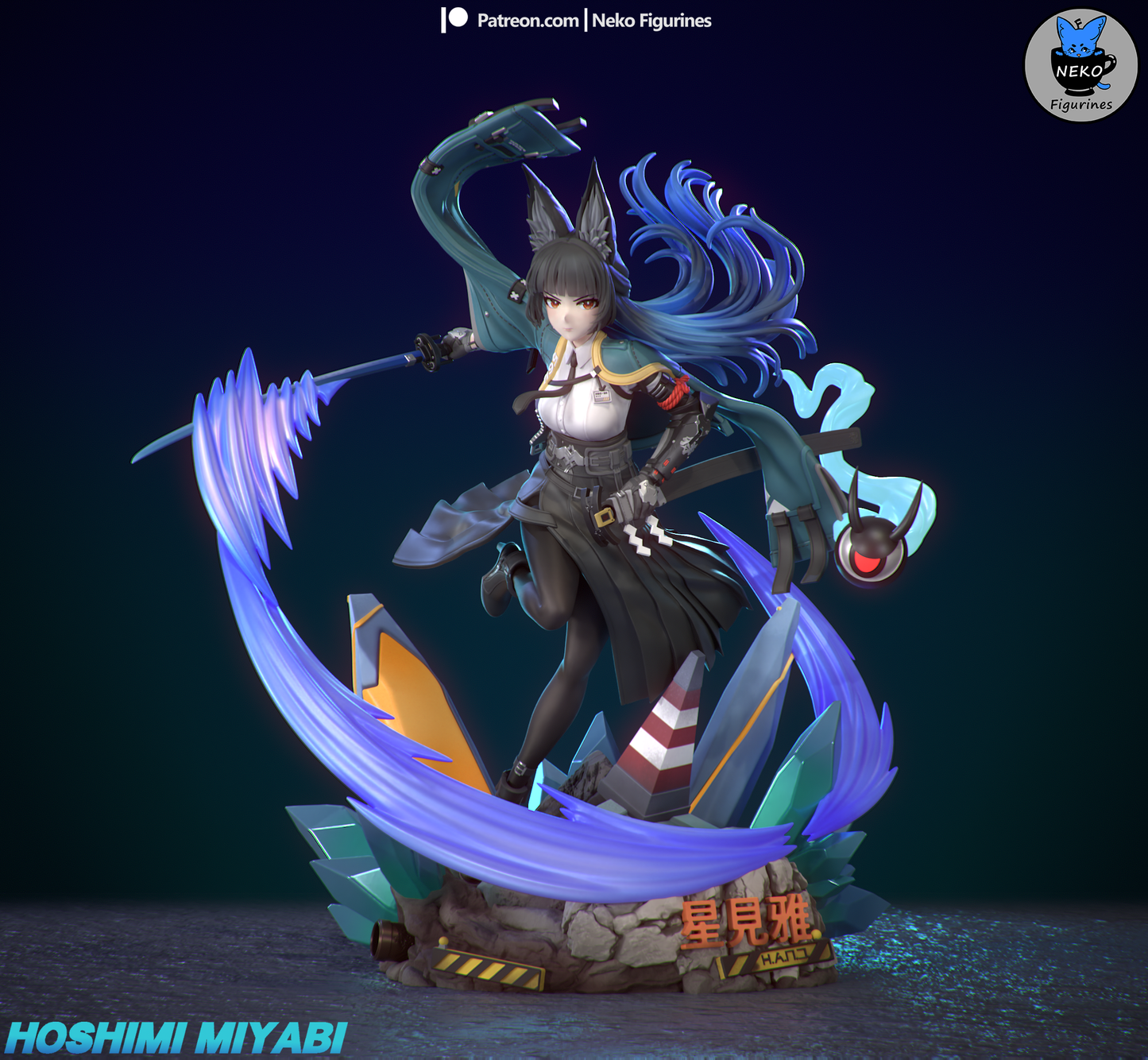 Hoshimi Miyabi | Zenless Zone Zero (ZZZ) | Handcrafted Figure