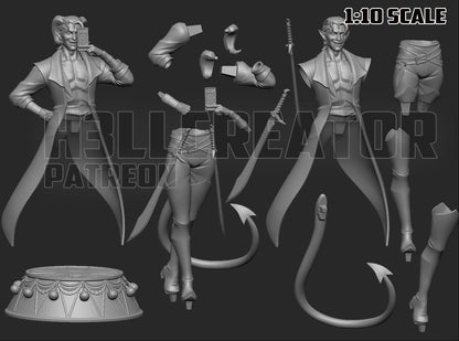 Mollymauk | The Mighty Nein | Handcrafted Figure