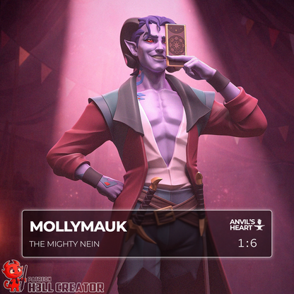 Mollymauk | The Mighty Nein | Handcrafted Figure