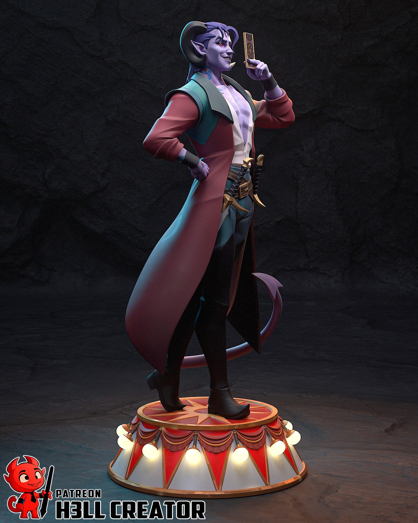 Mollymauk | The Mighty Nein | Handcrafted Figure