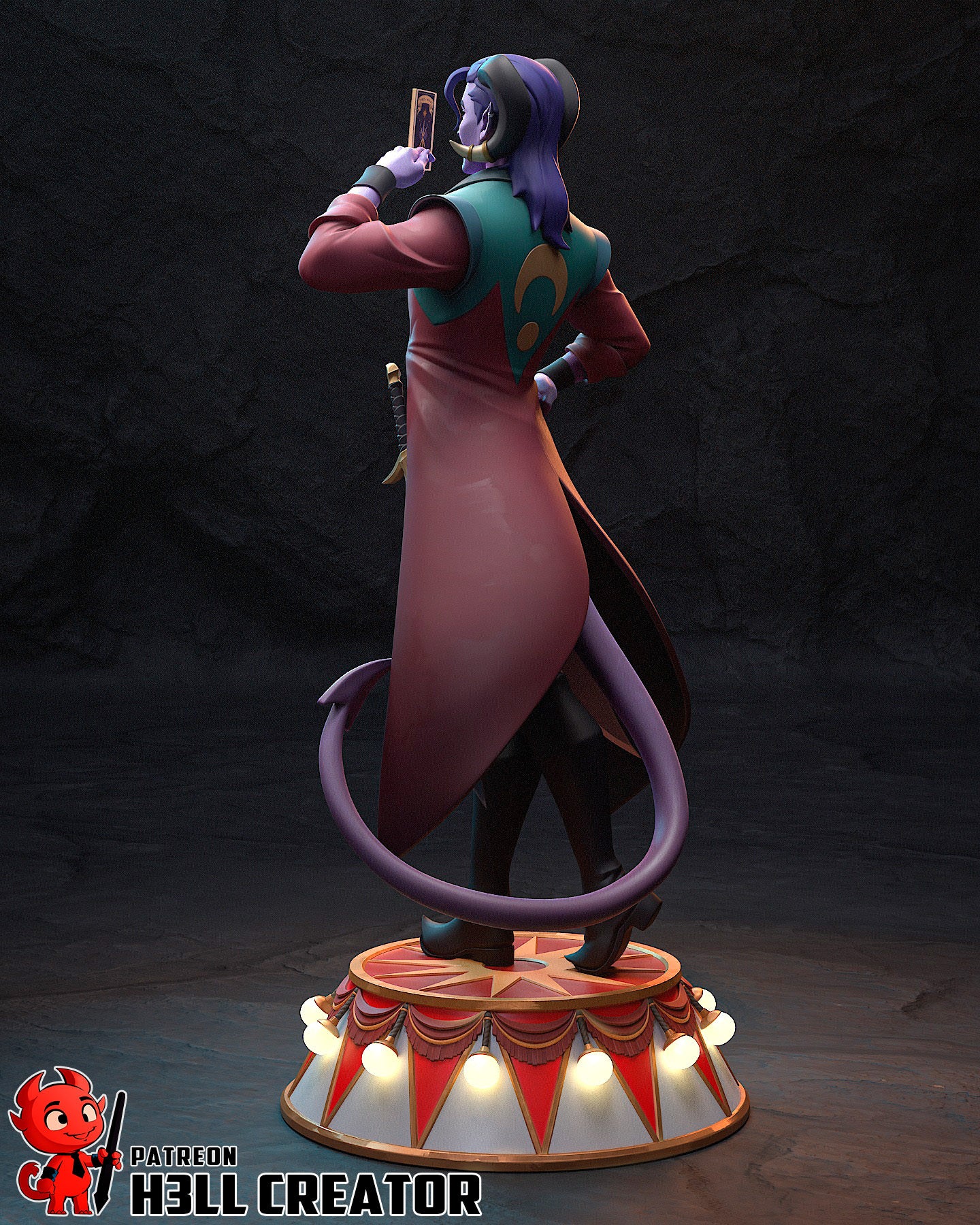 Mollymauk | The Mighty Nein | Handcrafted Figure