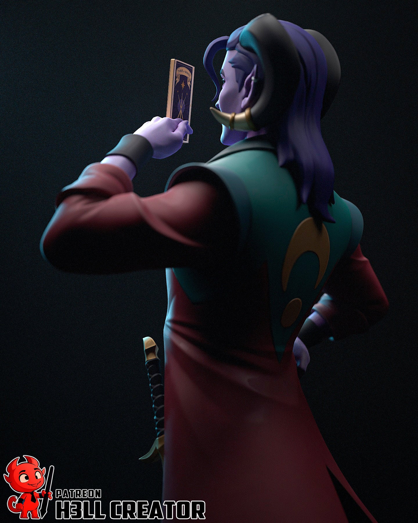 Mollymauk | The Mighty Nein | Handcrafted Figure