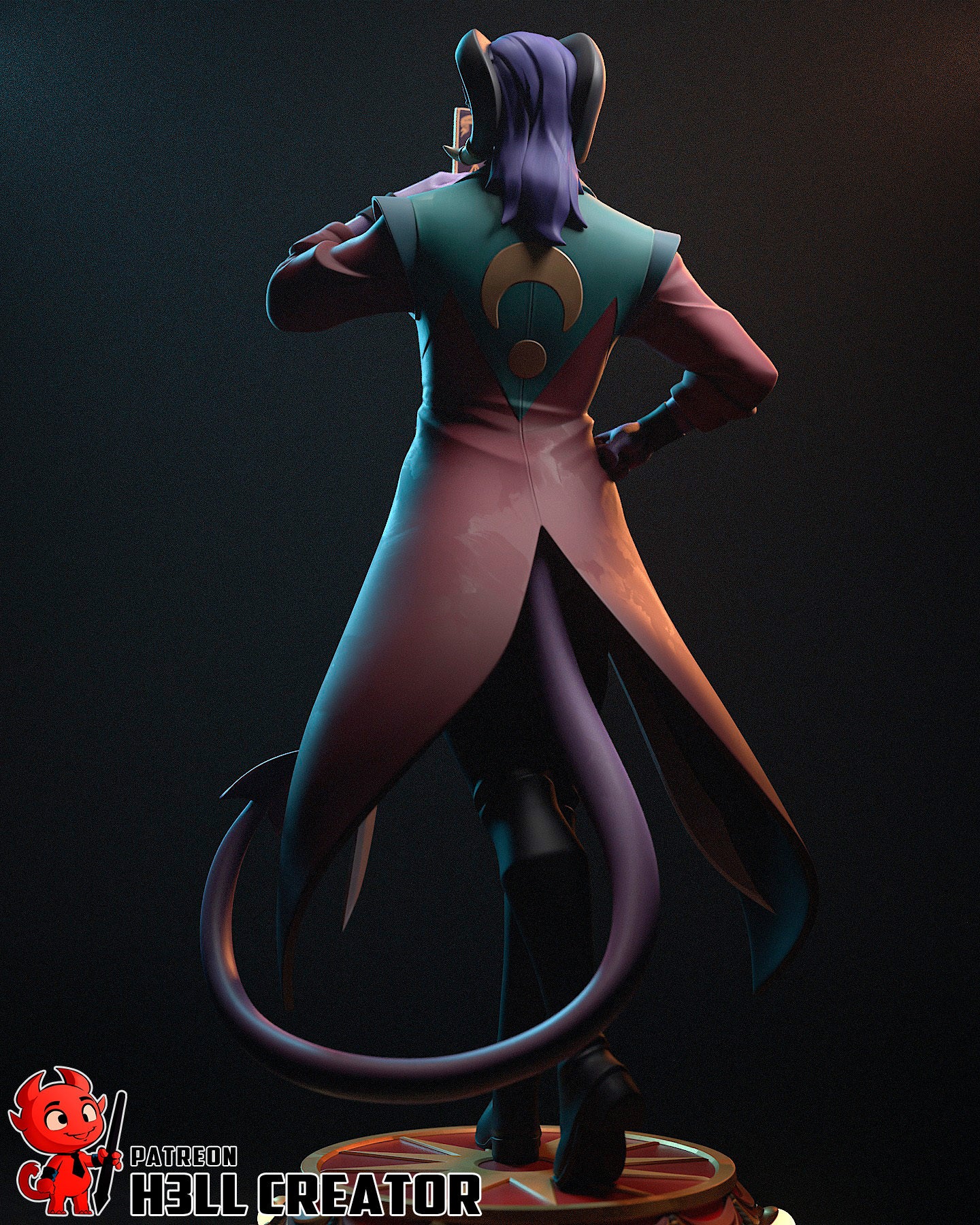 Mollymauk | The Mighty Nein | Handcrafted Figure