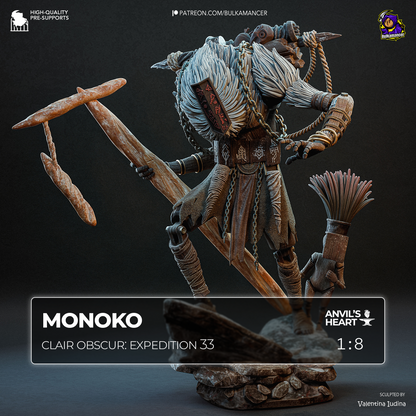 Masked Expedition Beast | Handcrafted Figure