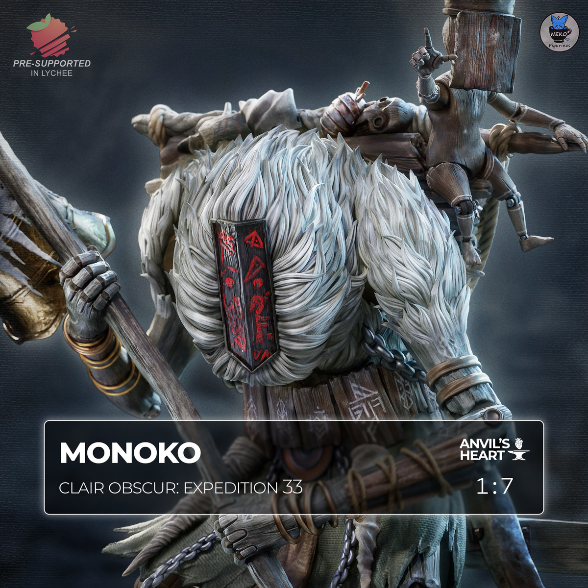 Masked Expedition Beast | Handcrafted Figure