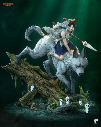 Wolf Princess | Handcrafted Figure