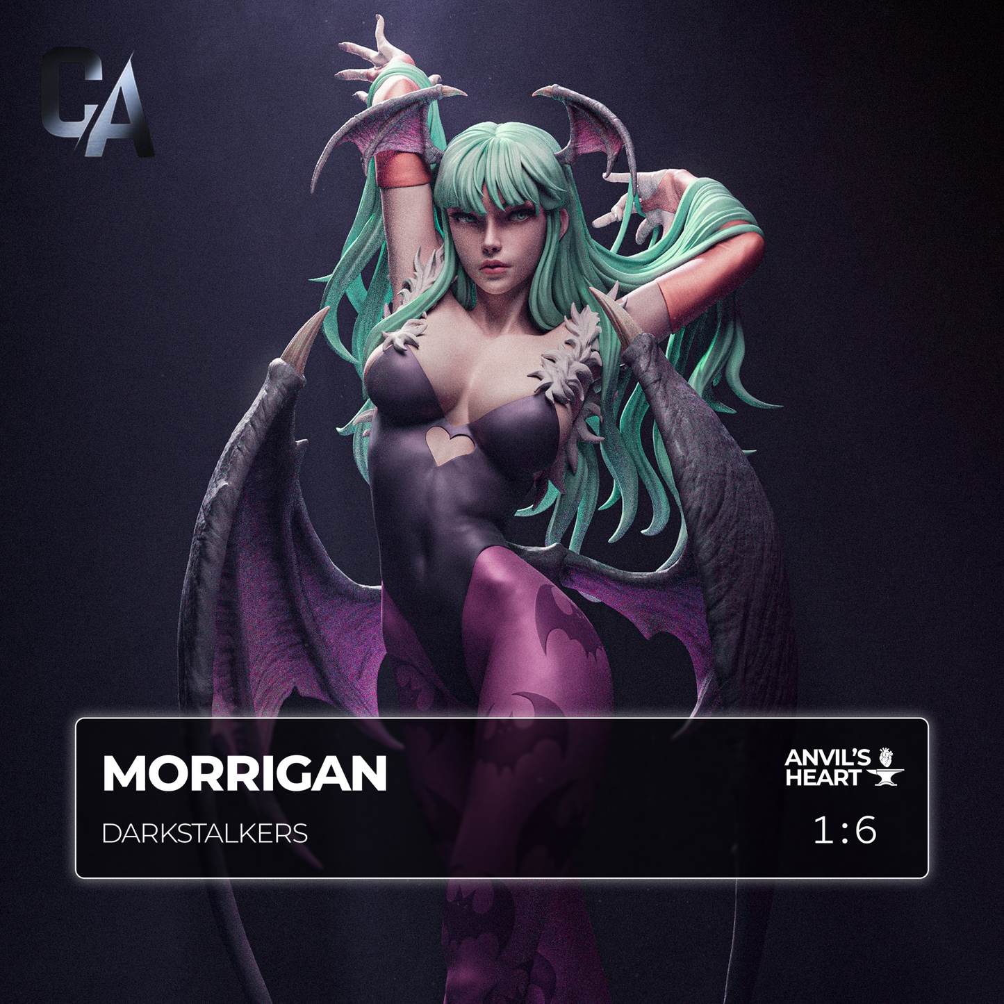 Morrigan | Darkstalkers | Handcrafted Figure