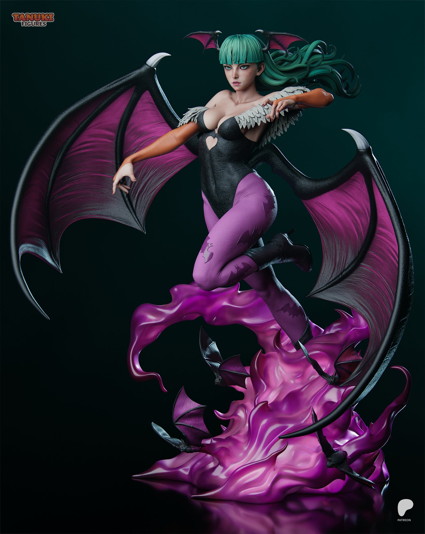 Morrigan | Darkstalkers | Handcrafted Figure