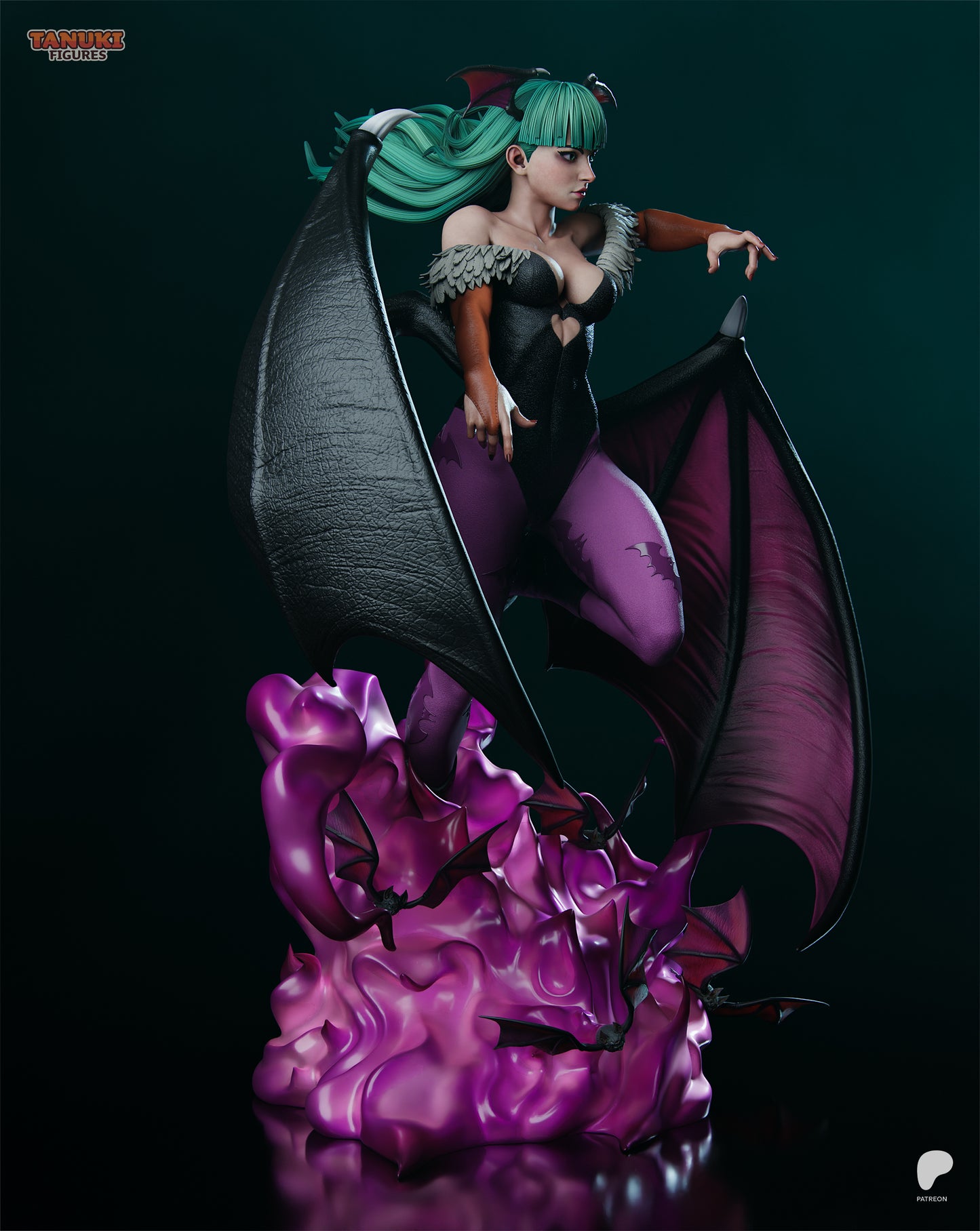 Morrigan | Darkstalkers | Handcrafted Figure