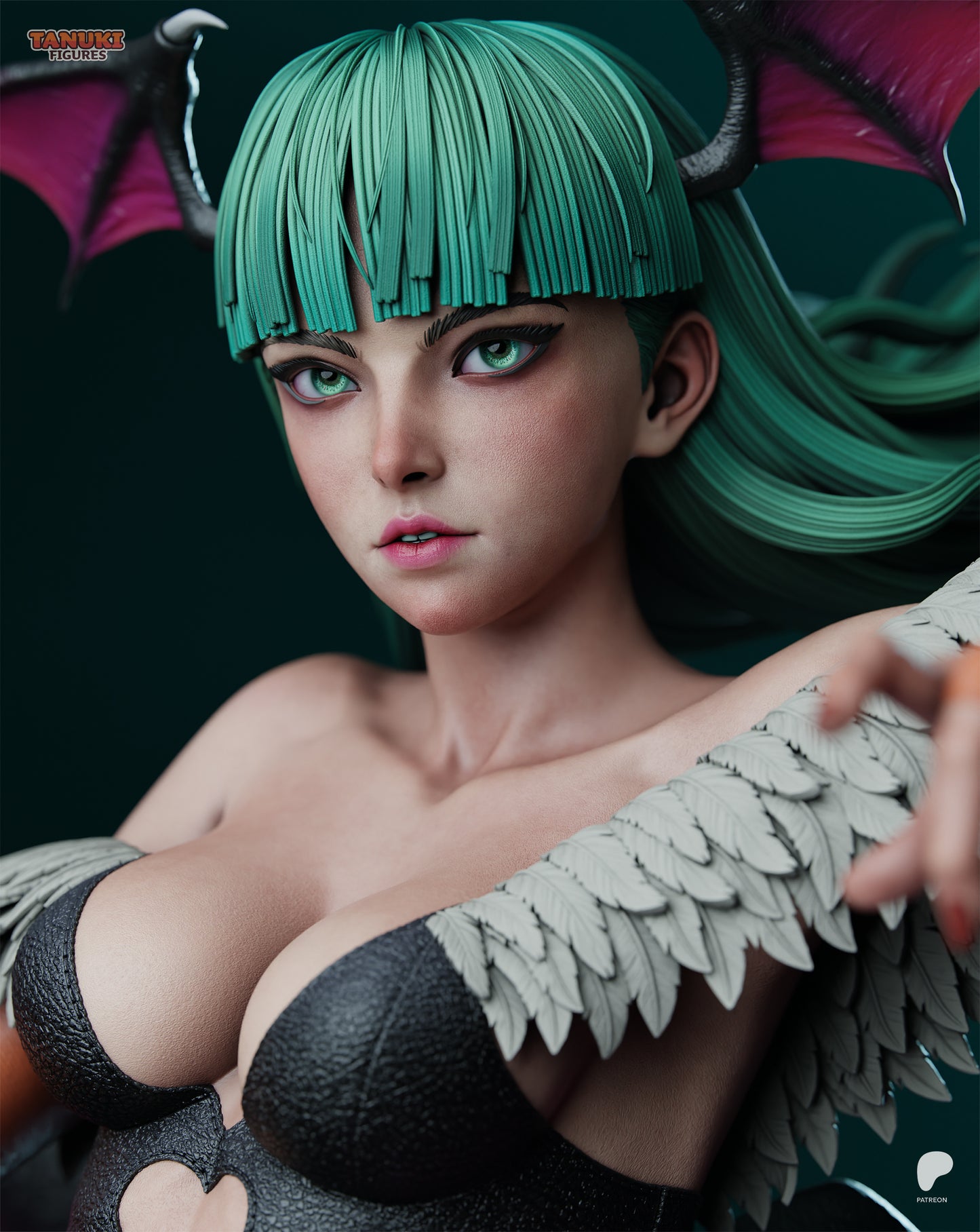 Morrigan | Darkstalkers | Handcrafted Figure