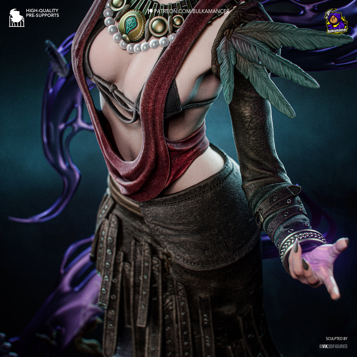 Wild Arcane Witch | Handcrafted Figure