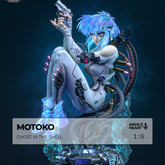 Motoko | Ghost in the Shell | Handcrafted Figure
