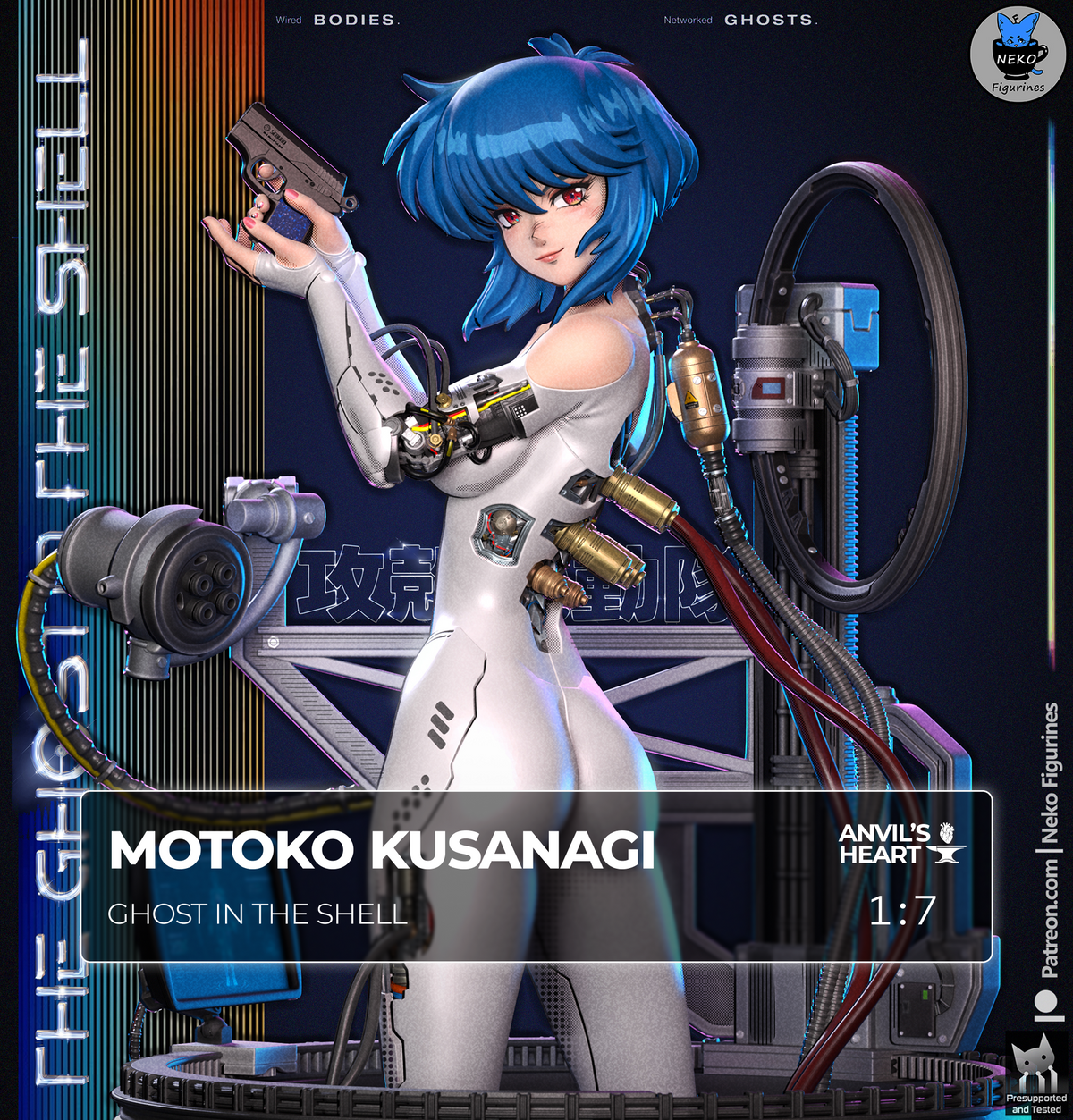 Cyber Ops Commander | Handcrafted Figure