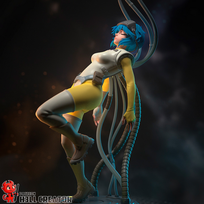 Motoko | Ghost in the Shell | Handcrafted Figure