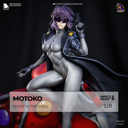 Motoko | Ghost in the Shell | Handcrafted Figure