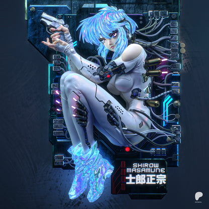 Motoko | Ghost in the Shell | Handcrafted Figure